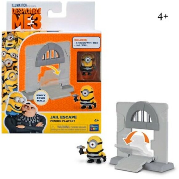 Despicable Me 3 Jail Escape Minion Playset New Sealed - Picture 1 of 13